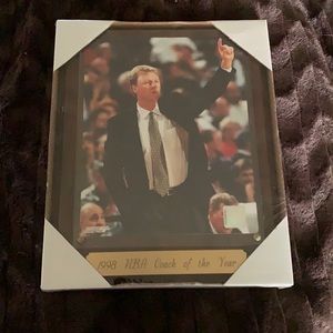 NBA 1998 Coach of the Year Plaque 13 x 10 sealed vintage rare ?